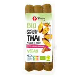 Saucisses végétales thaï (3) 120g