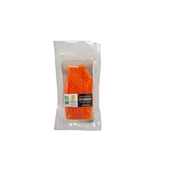 Saumon fumé émincé env. 100g