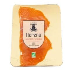 Saumon fumé tranches (2) 80g