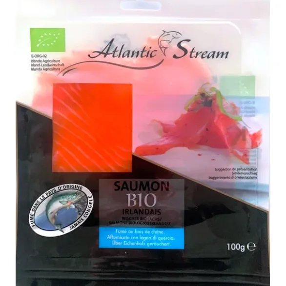 Saumon fumé - 4 tranches 100g