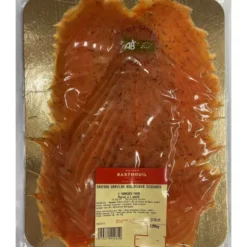 Saumon gravlax mariné aneth tranches (4) 200g