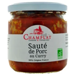 Sauté de porc au curry 340g