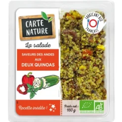 Saveurs des andes aux deux quinoas 160g