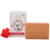 Savon au lait de chèvre - rose musquée géranium 100g