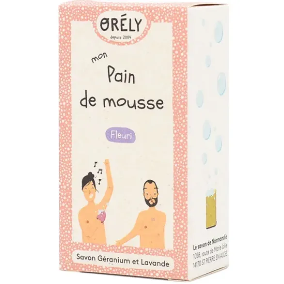 Savon fleuri géraniumlavande 100g