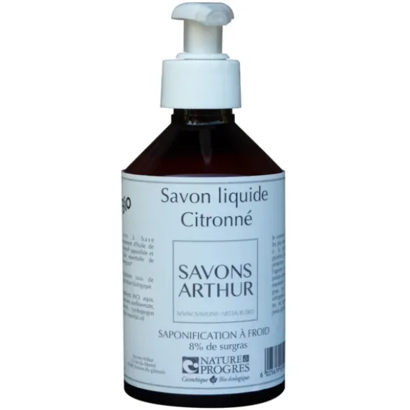Savon liquide saponifié à froid citronné 300ml