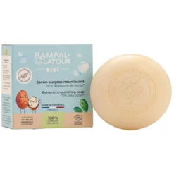 Savon surgras nourrissant au karité pour bébé 100g