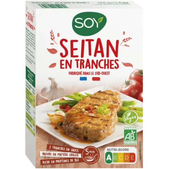 Seitan tranches 2x125g