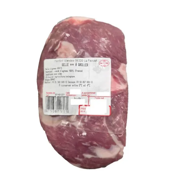 Selle d'agneau*** à griller env. 800g