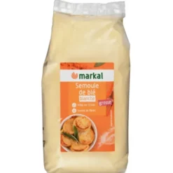 Semoule blanche de blé dur grosse 500g