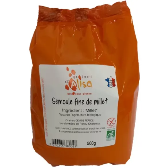 Semoule de millet fine France 500g