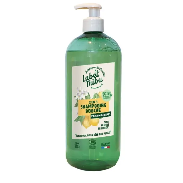 Shampoing douche 2 en 1 agrumes 1L
