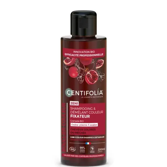 Shampooing démêlant couleur fix 200ml