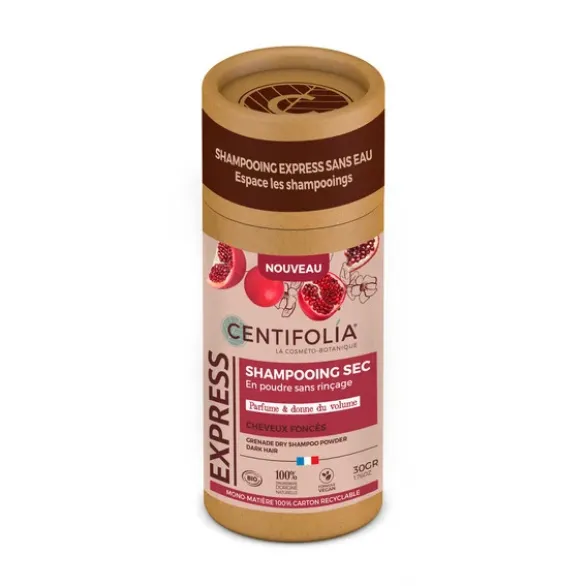 Shampooing sec ss rinçage cheveux foncés 30gr