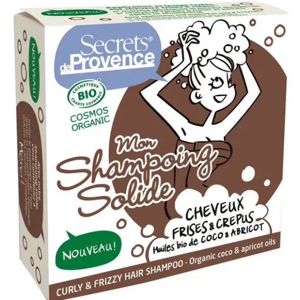Shampooing solide cheveux frisés et crêpus 85g