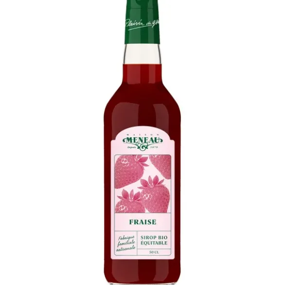 Sirop de fraise au sucre de canne 50cl