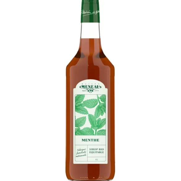 Sirop de menthe au sucre de canne 1L