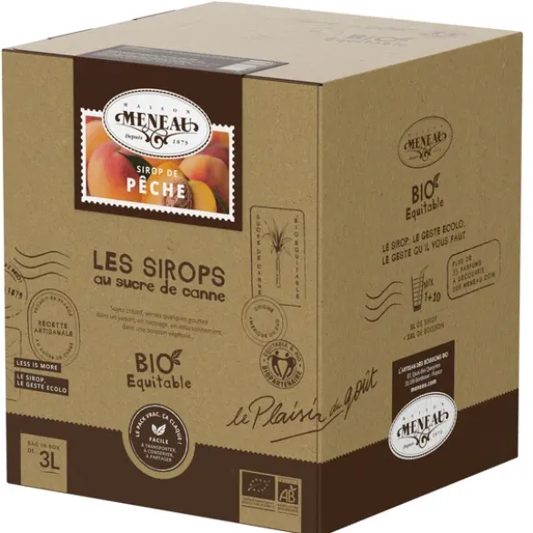 Sirop pêche 3L