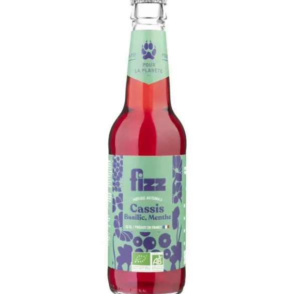 Soda cassis basilic menthe 33cl