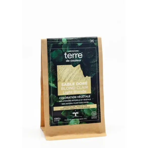Soin colorant capillaire - Sable doré 100g