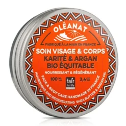 Soin visage et corps karité argan 100ml