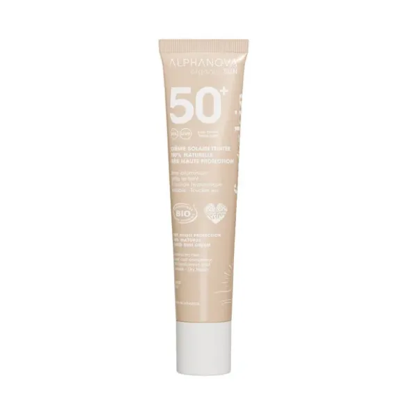 Solaire SPF50+ cr solaire teint nude 40g