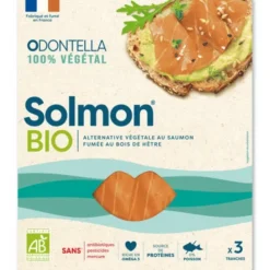 Solmon 100% végétal tranches (3) 75g