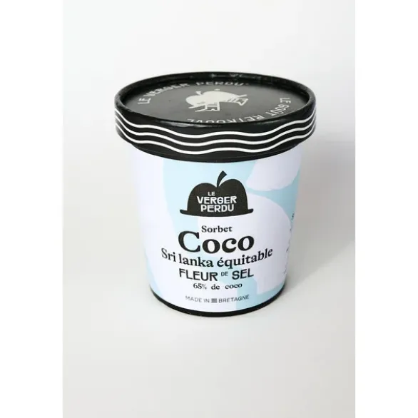 Sorbet coco fleur de sel 340g