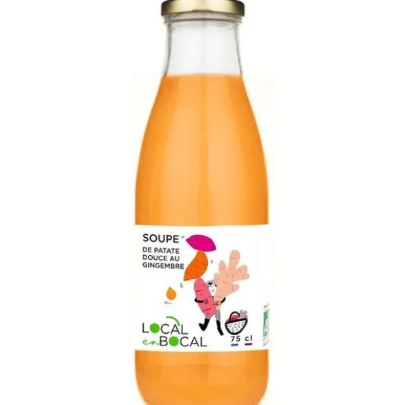 Soupe de patate douce et gingembre 75cl