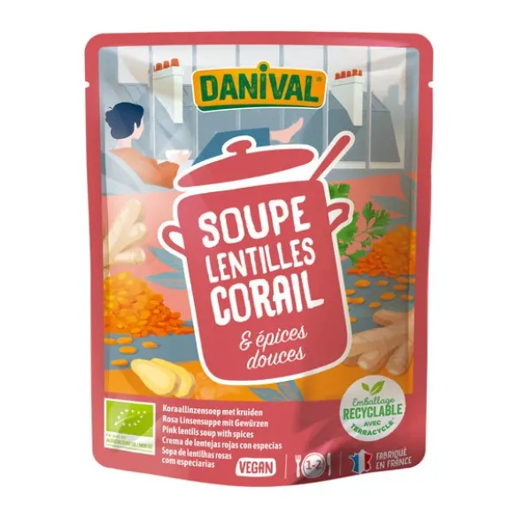 Soupe lentilles corail & épices douces 50cl
