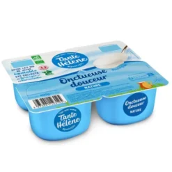 Spécialité laitière brassée onctueux nature 4x100g