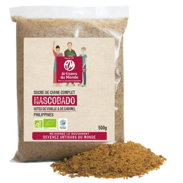 Sucre canne complet mascobado 500g