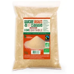 Sucre de canne roux 1kg