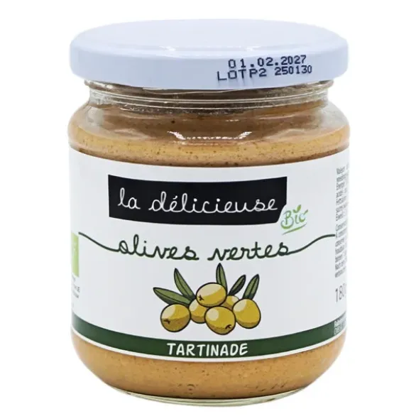 Tartinable olives vertes 180g