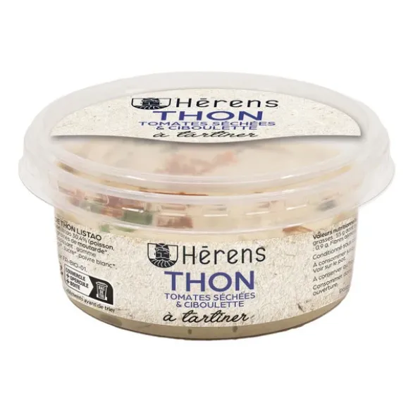 Tartinable thon tomate ciboulette 130g