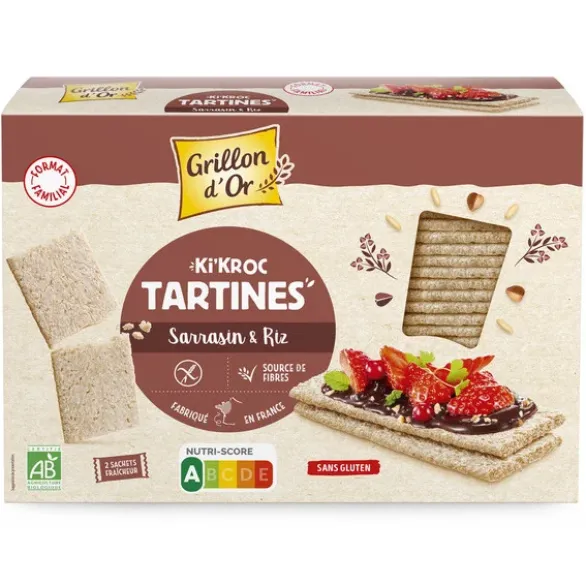 Tartine craquant sarras riz ki'kroc 270g