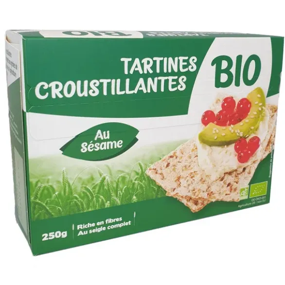 Tartine croustillante sésame 250g
