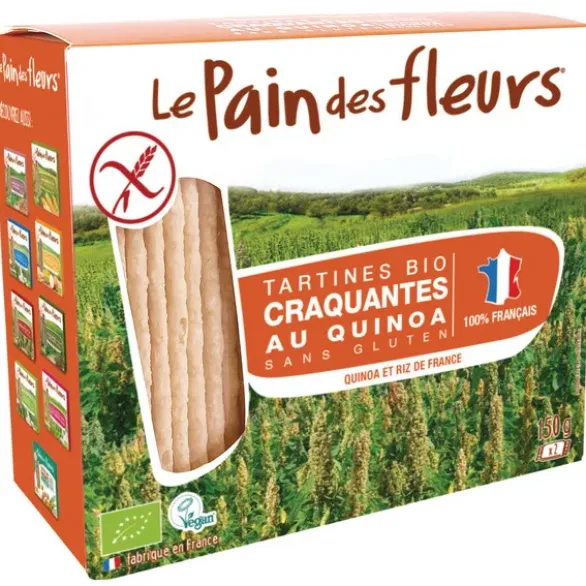Tartines craquantes au quinoa France sans gluten 150g