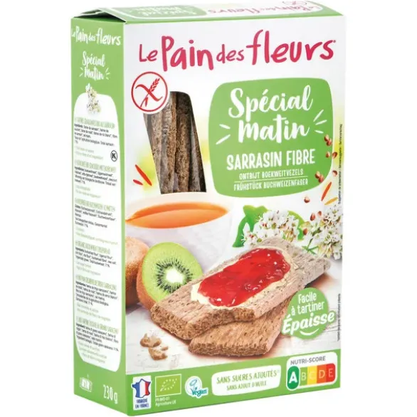 Tartines craquantes épaisses sarrasin fibre 230g