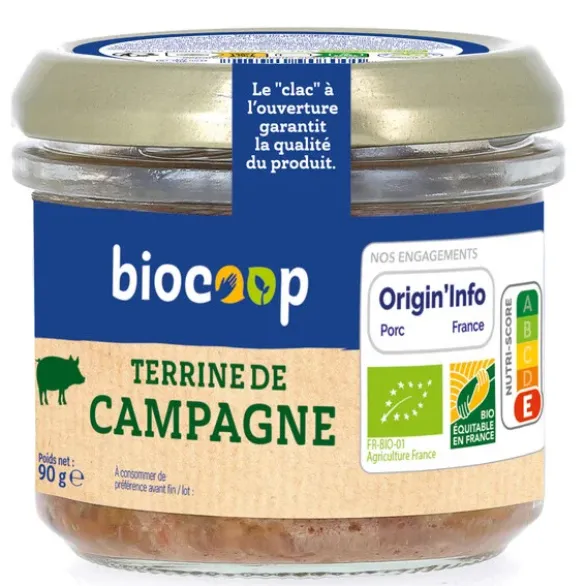 Terrine campagne 90g