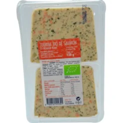 Terrine de saumon et fromage blanc 2x60g