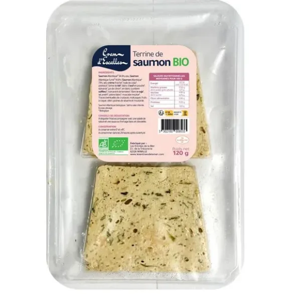 Terrine de saumon (2) 120g