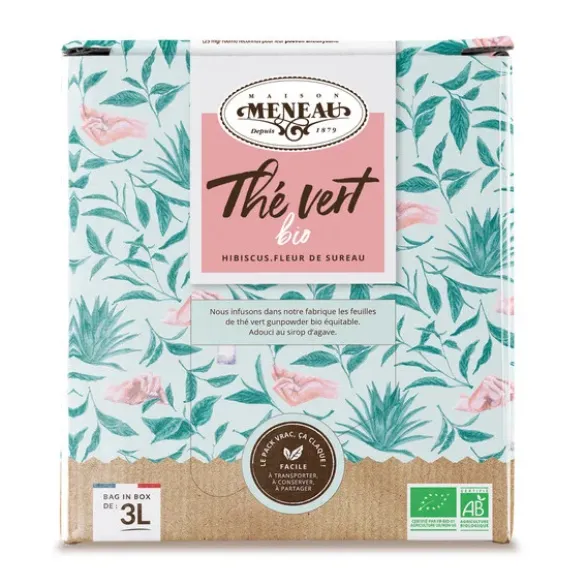 Thé glacé hibiscus sureau 3L
