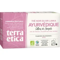 Thé noir ayuvédique du Sri Lanka 20x1,8g