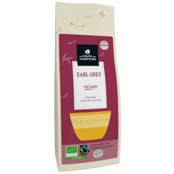 Thé noir earl grey 100g