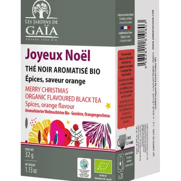 Thé noir joyeux Noël 20X1,6g