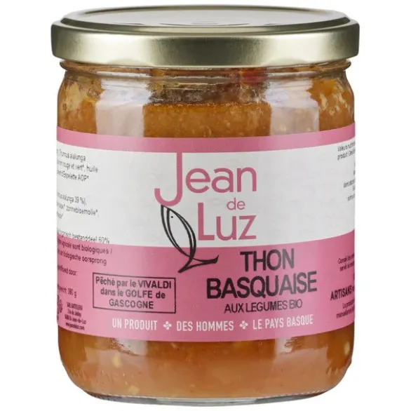 Thon basquaise aux légumes 380g