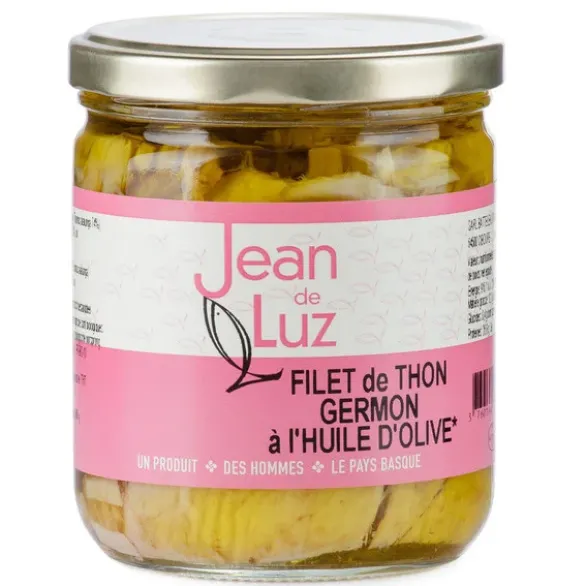 Thon blanc germon filets 280g net égoutté