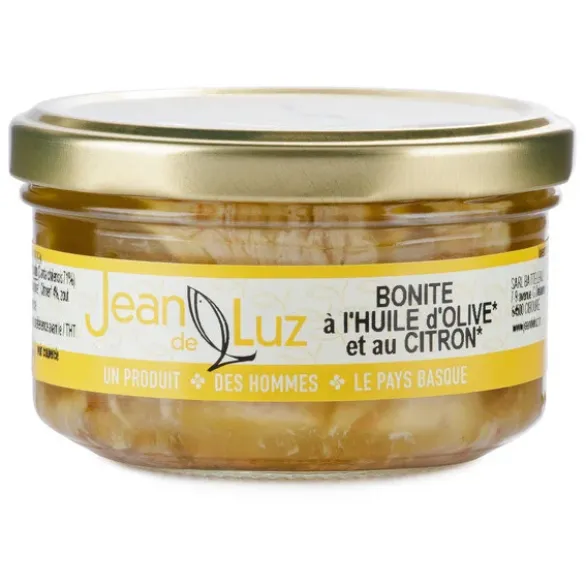 Thon bonite citron 100g net égoutté