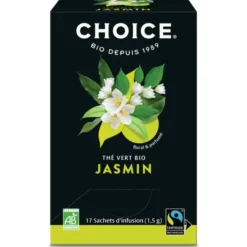Thé vert jasmin 17x1,5g